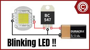 LED Blinking Circuit - YouTube
