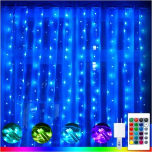 Ollny LED Curtain String Lights