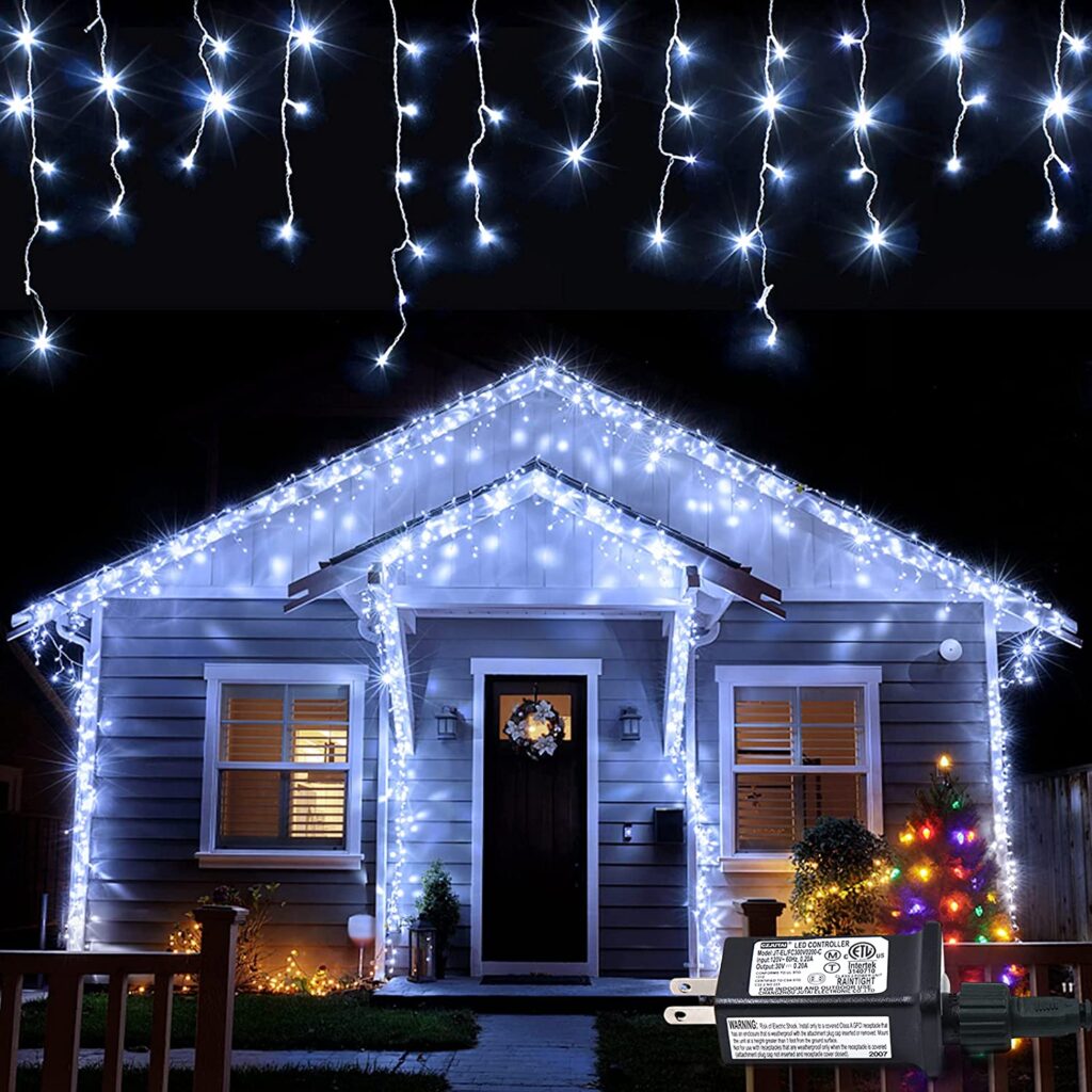 Brizled Color Changing Christmas Lights, 65.67ft 200 LED Cool